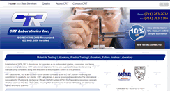 Desktop Screenshot of crtlabs.com